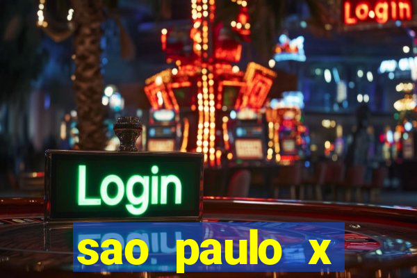 sao paulo x botafogo palpite